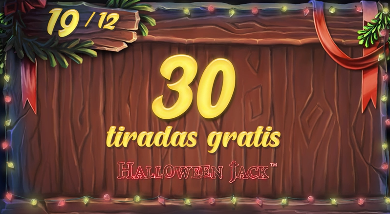 30 tiradas gratis para halloween jack en casino Gran Madrid