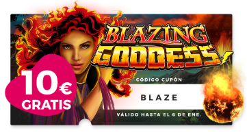 Blazing Goodness 10€ gratis en Casino Gran Madrid