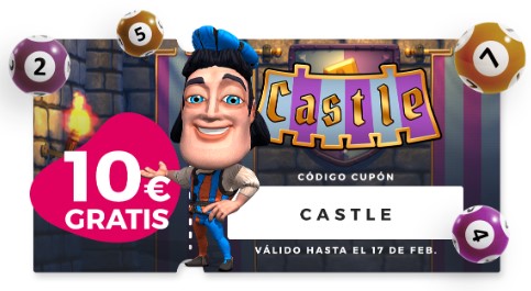 10€ gratis para el nuevo vídeo bingo Castle