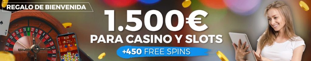 bono de bienvenida Casino Pastón, Hasta 1500€.
